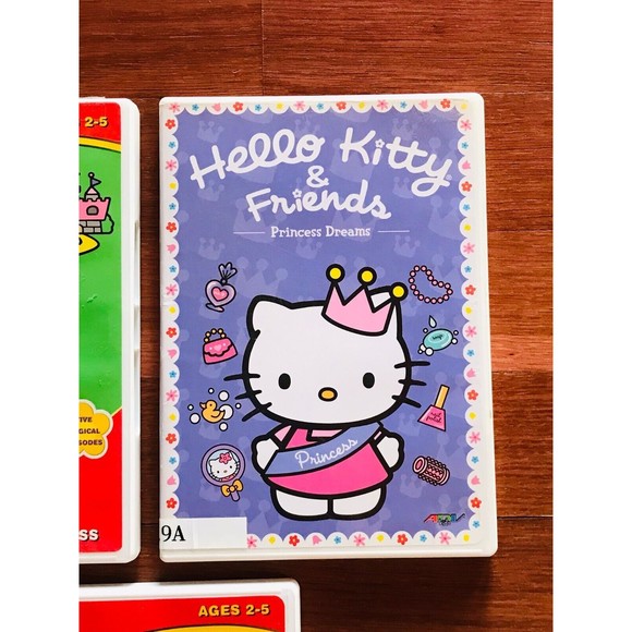 Hello Kitty DVD Lot of 3 Princess 14 Episodes - Picture 3 of 5